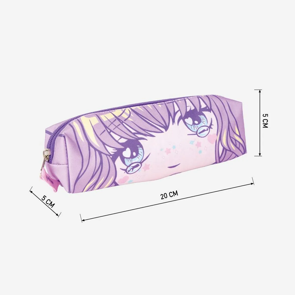 School Case Otaku 20 X 5 X 5 Cm Lilac