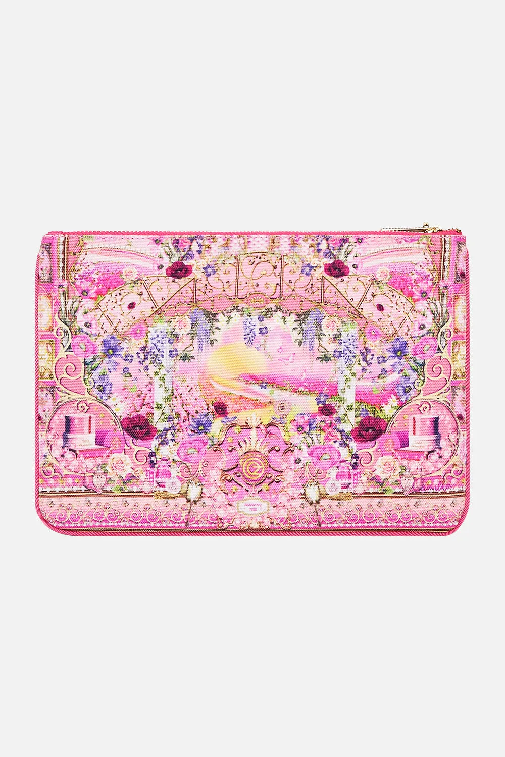 SMALL CANVAS CLUTCH TOTALLY OZMOPOLITAN