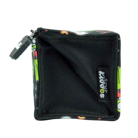 Smily Tray Pencil Case Black