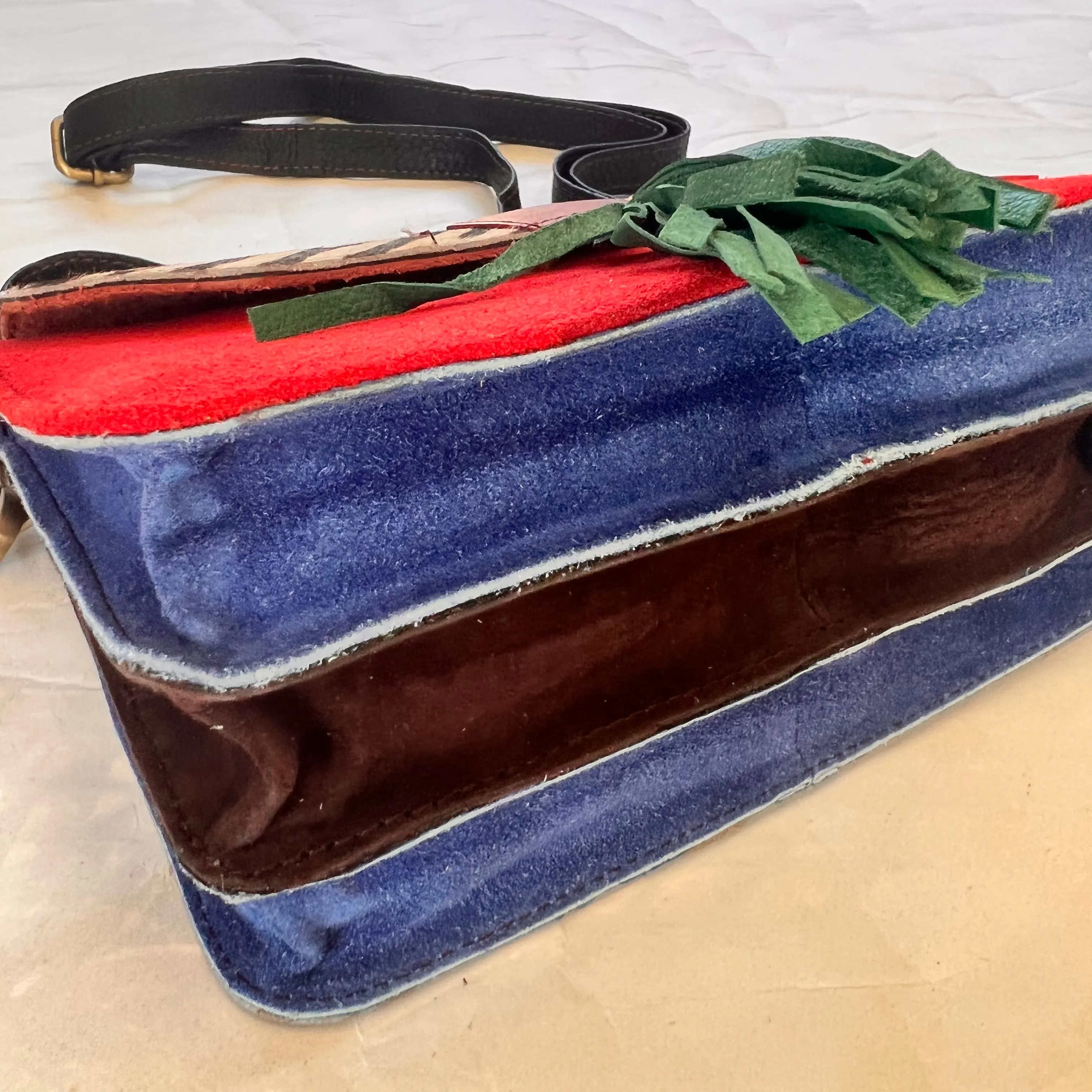 Soruka - Claire Purse, Green Tassel