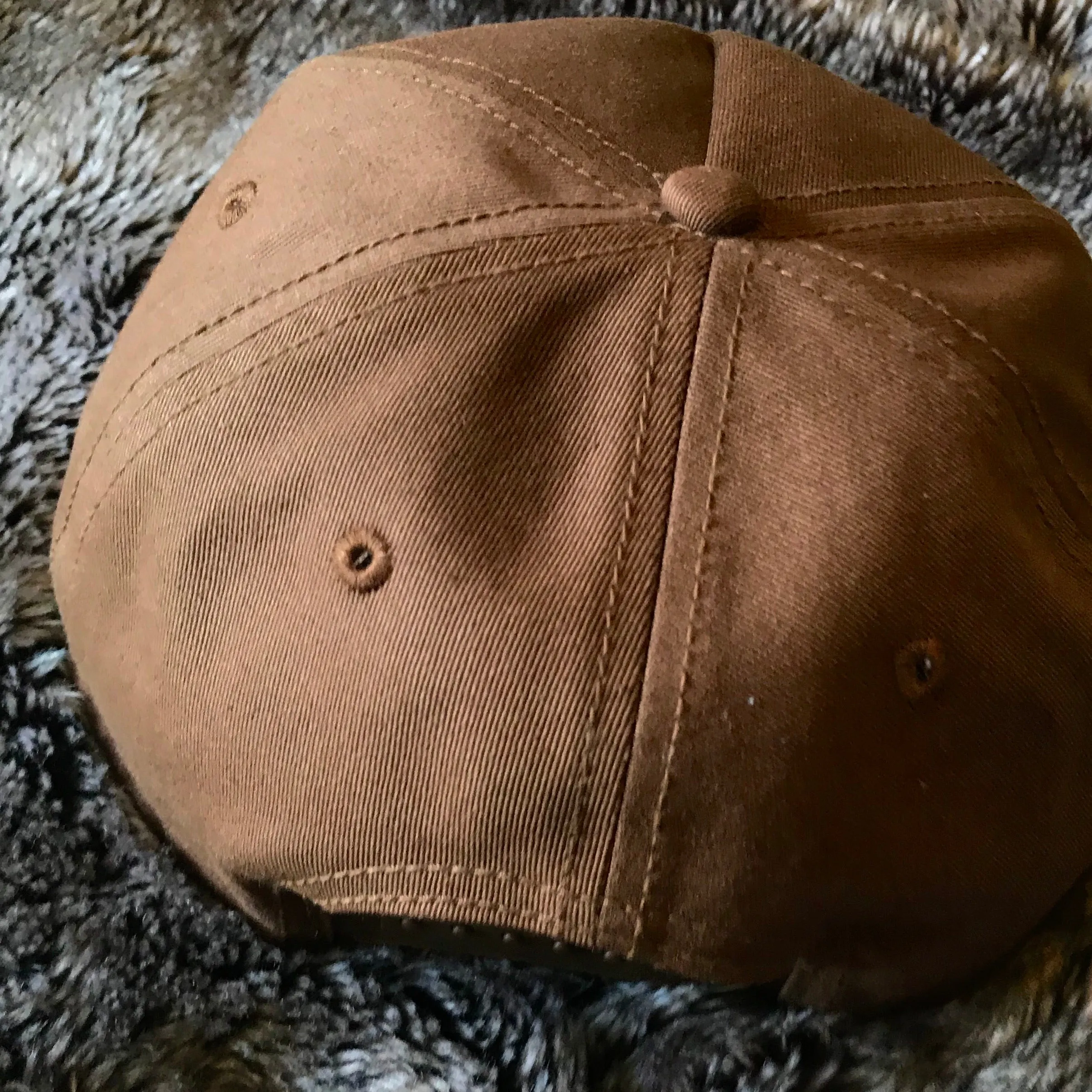 Space Village Embroidered Logo Hat (Brown)