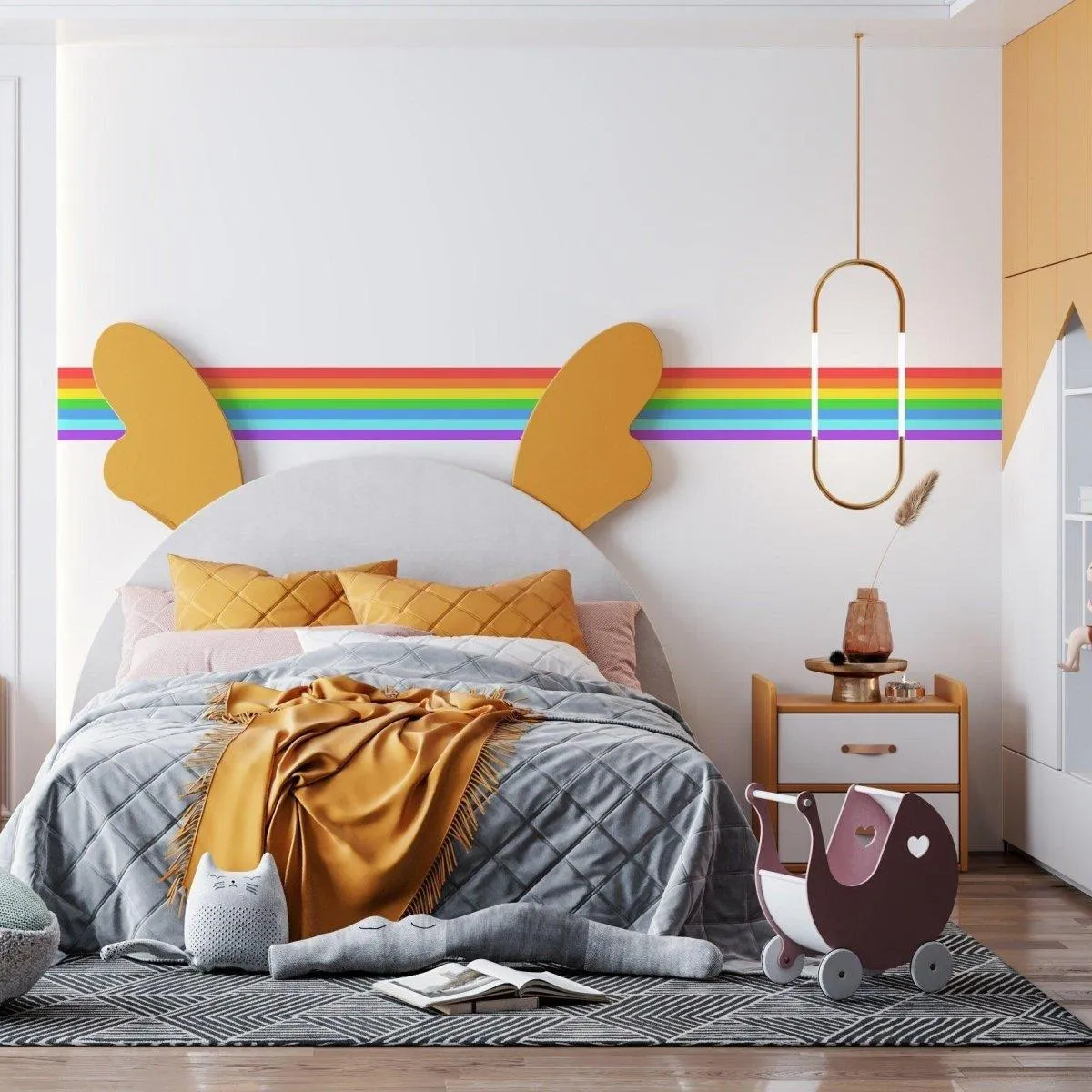 Spectrum Sticker - Vibrant Colorful Vinyl Decal for Festive Celebrations