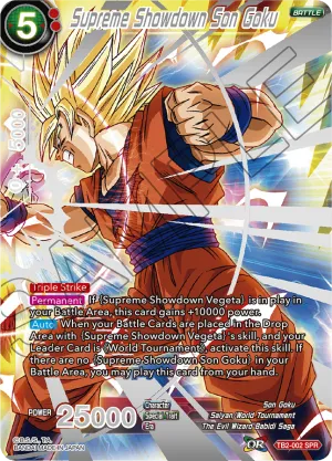 SPR - Alternate TB2-002 Supreme Showdown Son Goku