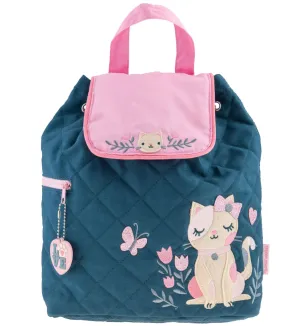 Stephen Joseph Quilted Backpack in Cat