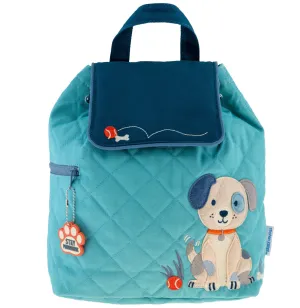 Stephen Joseph Quilted Backpack in Puppy