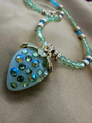 Strawberry necklace