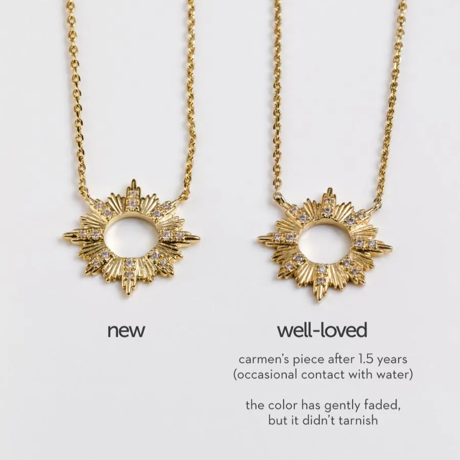 Sunseeker Gold Necklace