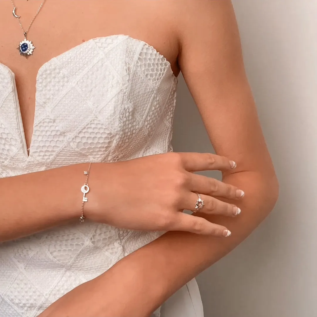 Sunseeker Silver Ring Set