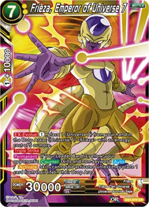 TB1-077 Frieza, Emperor of Universe 7