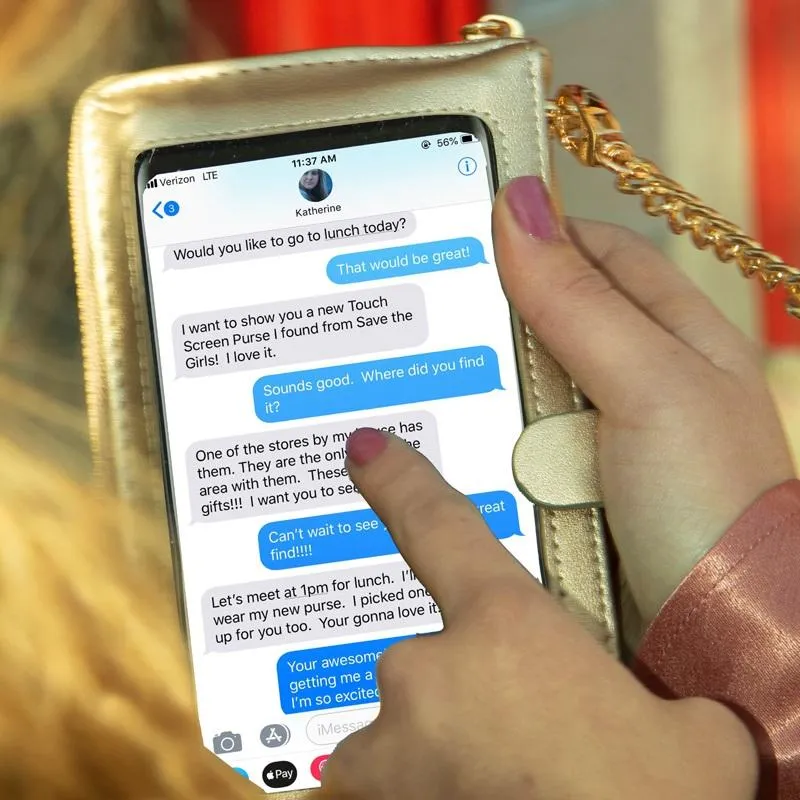 The Allure Touch Screen Purse