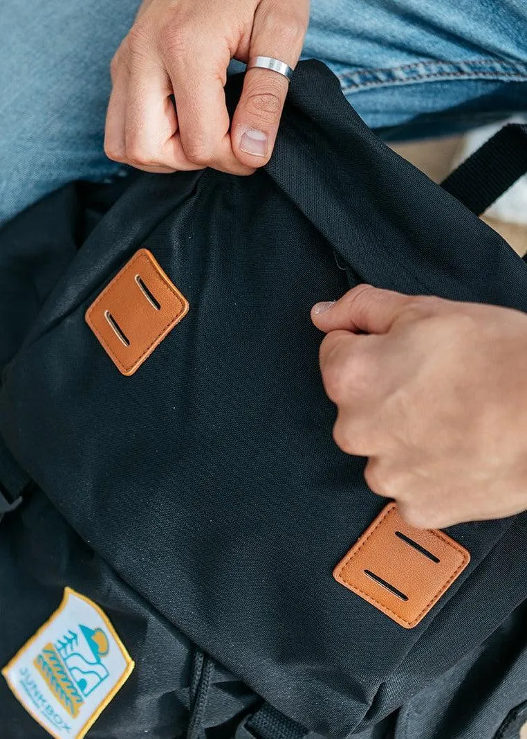 'The Explorer' Backpack in Black