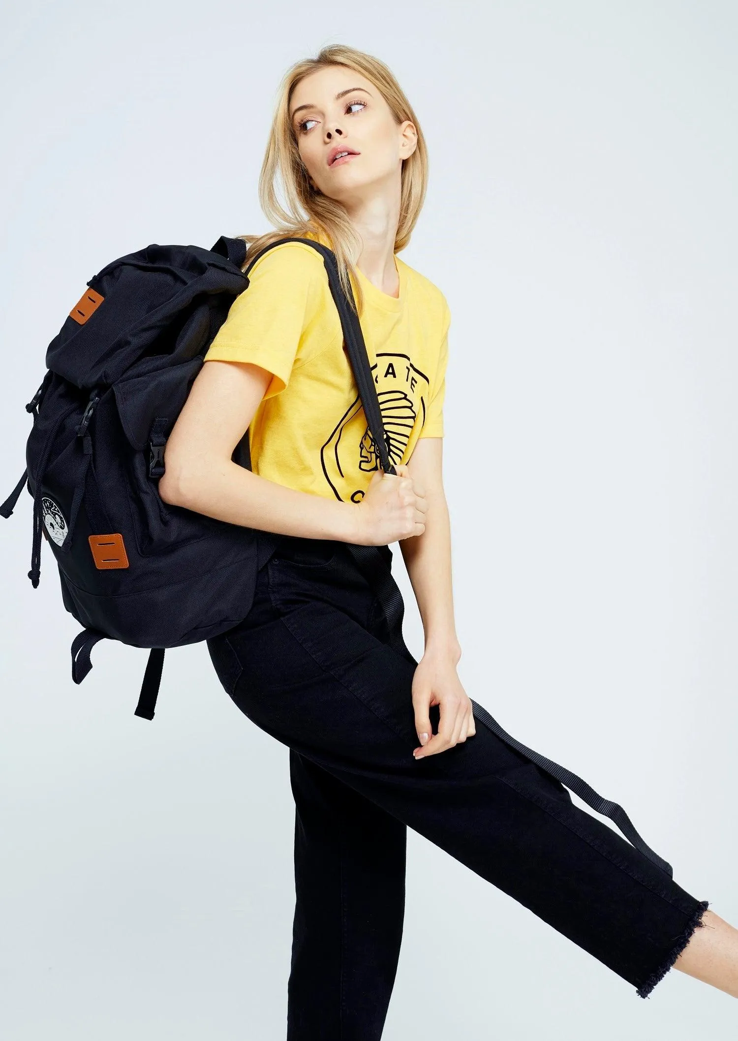 'The Explorer' Backpack in Black