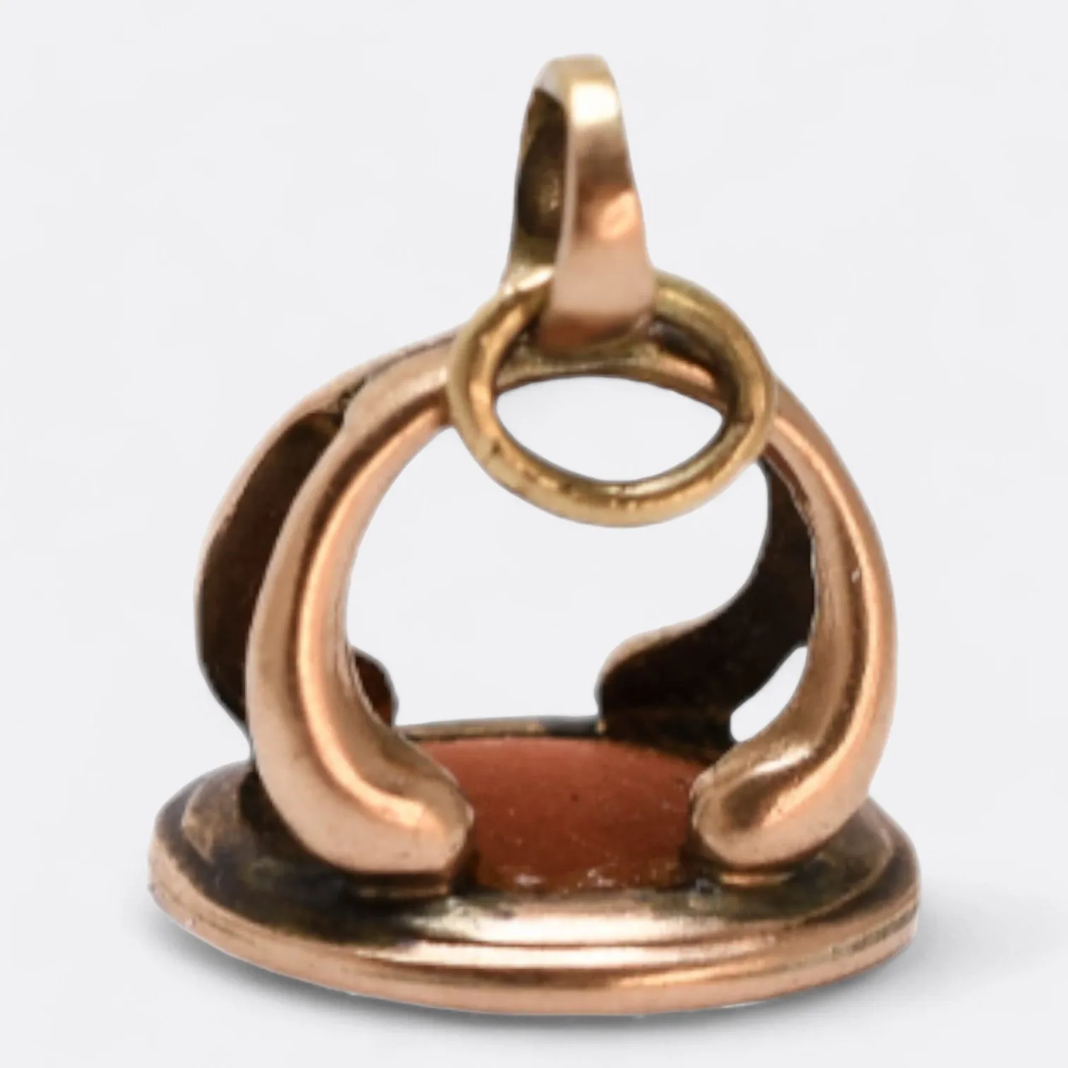 Tiny 18th Century Georgian "Dove of Peace" Seal Fob Pendant