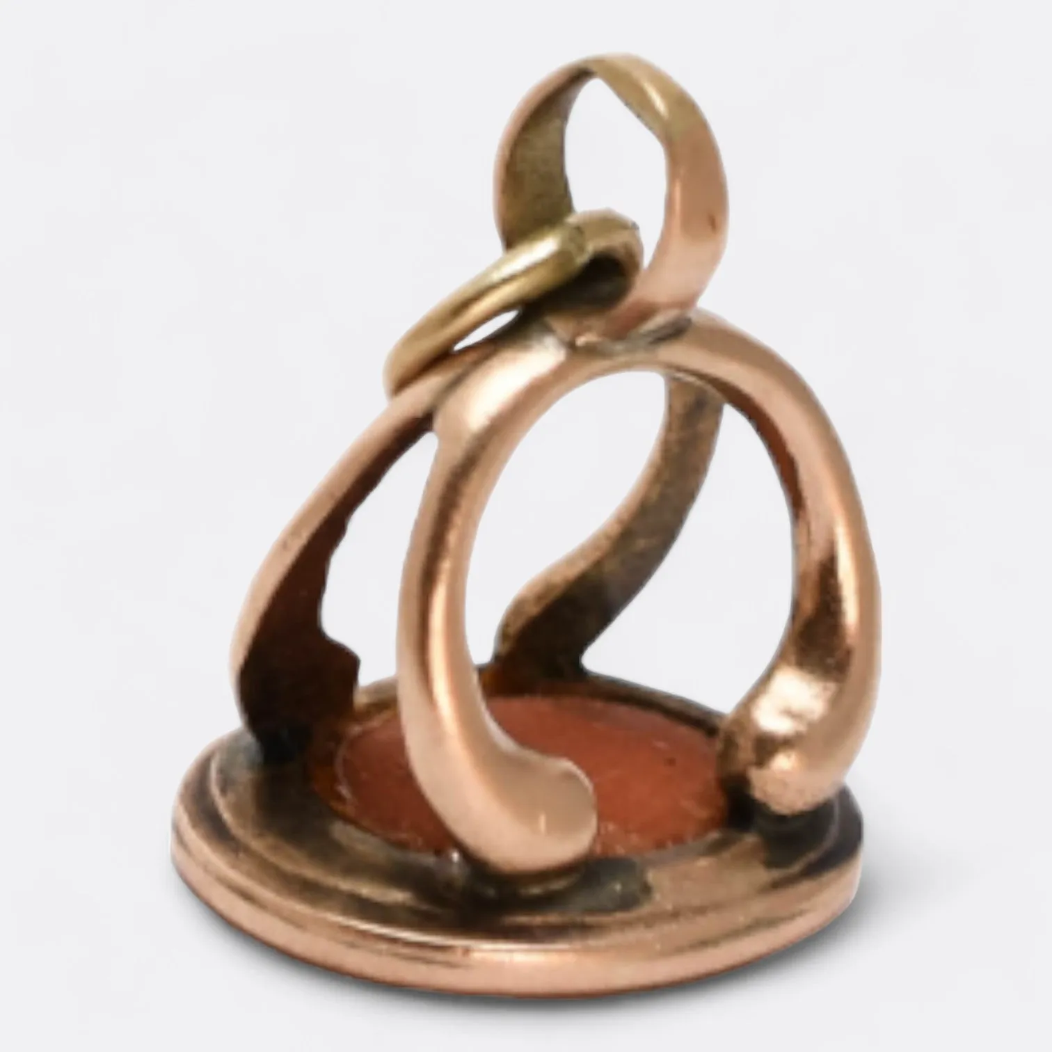Tiny 18th Century Georgian "Dove of Peace" Seal Fob Pendant