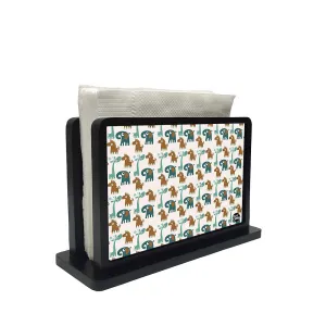 Tissue Holder Paper Napkin Stand - Baby Elephants