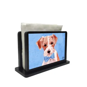 Tissue Holder Paper Napkin Stand - Sweet Doggy Face