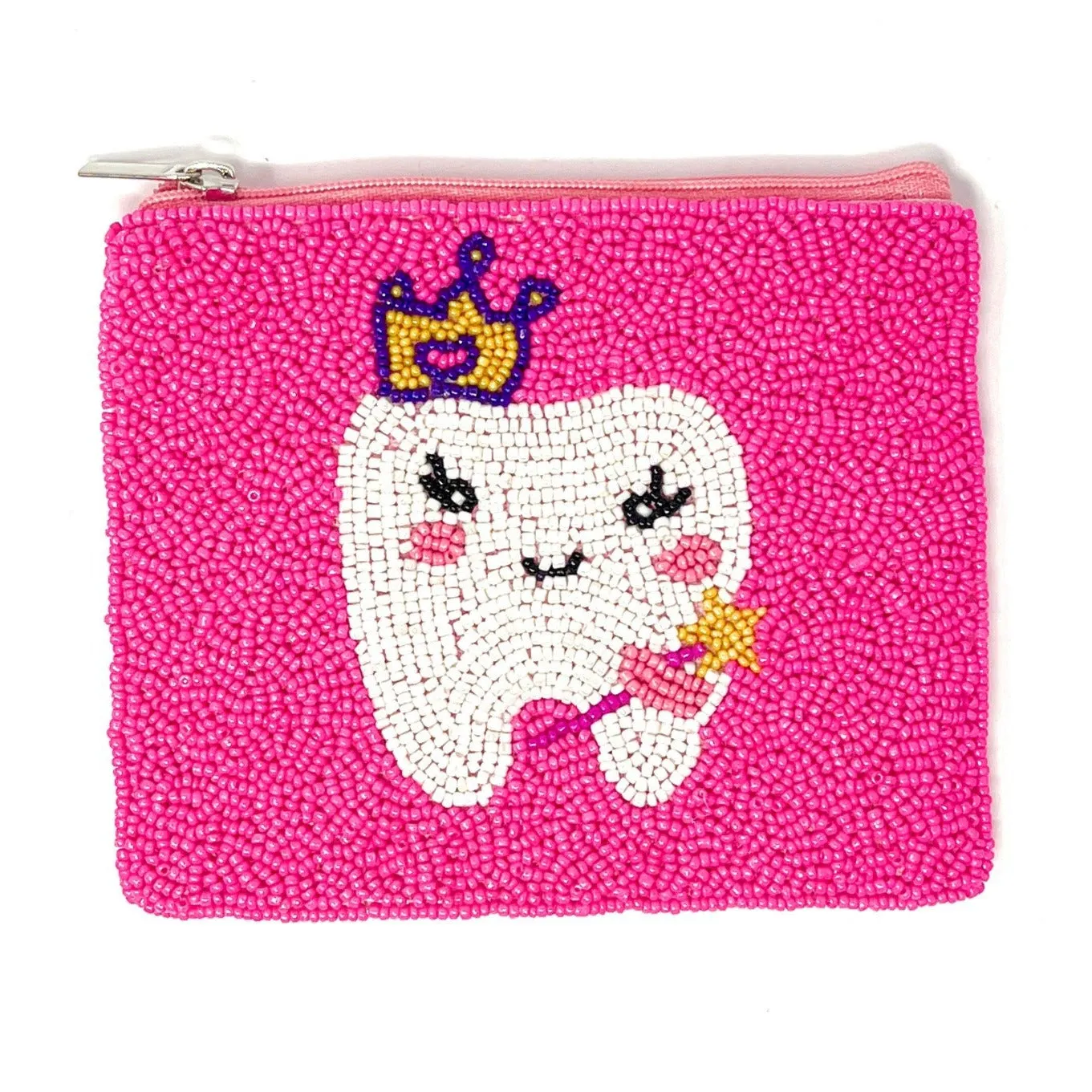 Tooth Fairy Beaded Coin Purse