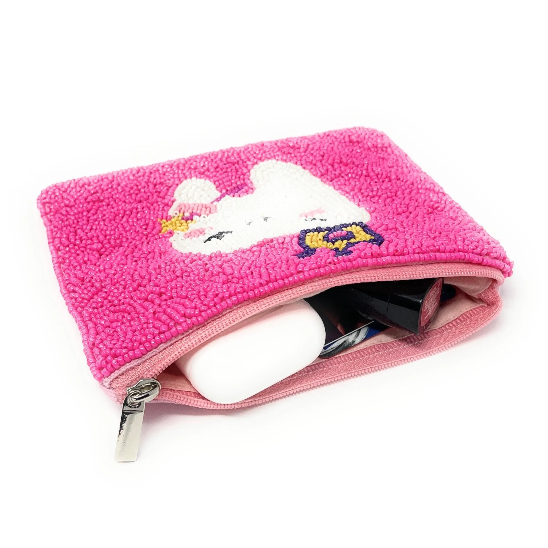 Tooth Fairy Beaded Coin Purse