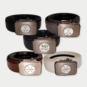 Underpar Tour Golf Belt w/ 3 Ball Markers