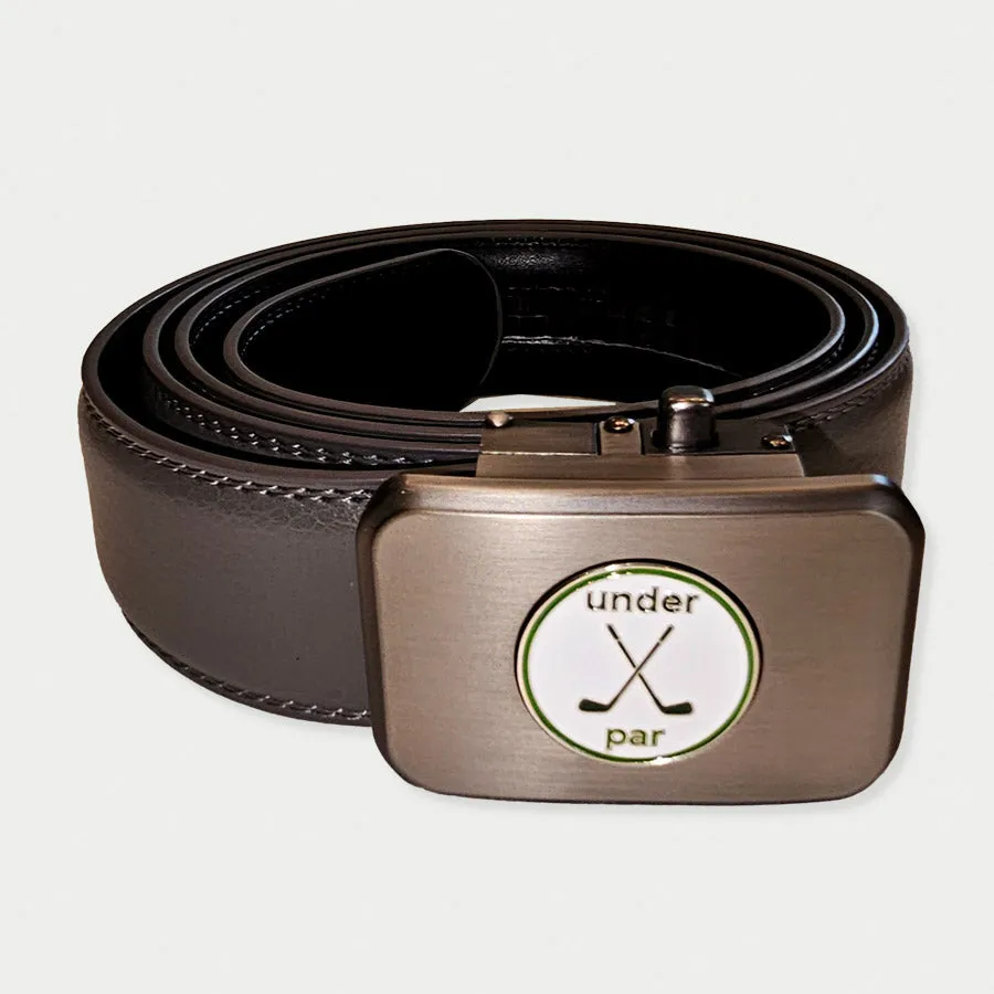 Underpar Tour Golf Belt w/ 3 Ball Markers