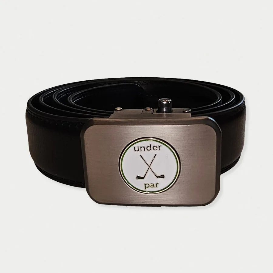 Underpar Tour Golf Belt w/ 3 Ball Markers