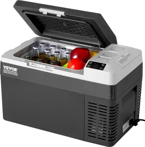 Vevor Portable Car Refrigerator Freezer 25L Capacity Single Zone New