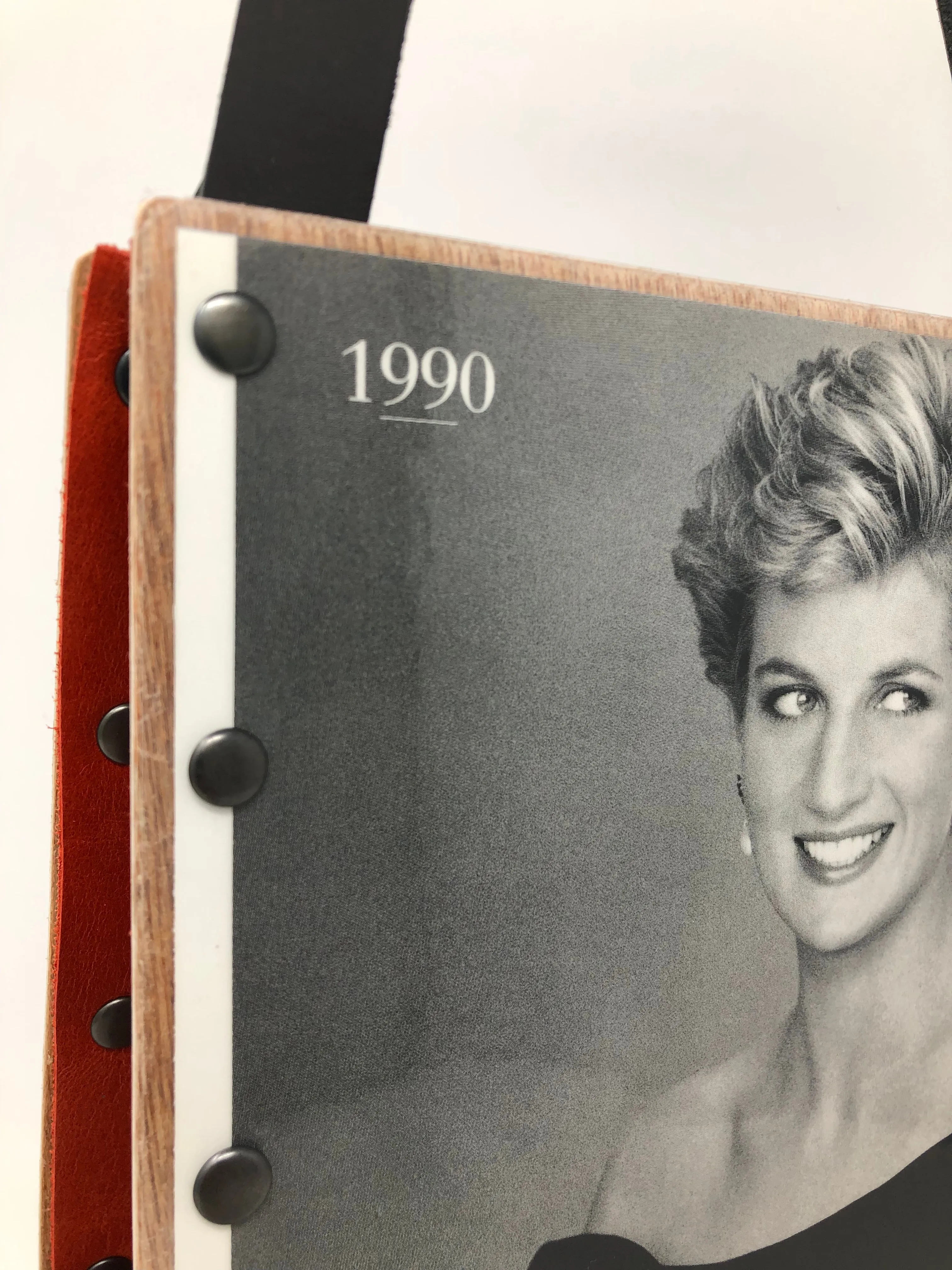 Vintage Graphics Purse - Iconic Women Princess Diana 1990