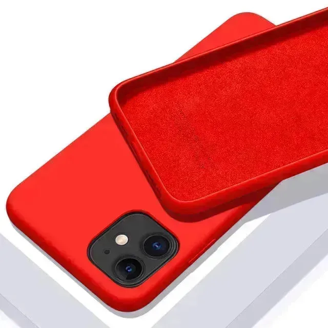 Waterproof All-inclusive Liquid Silicone Iphone case Unisex
