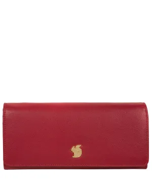 'Weisz' Red Leather Purse