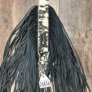 Western Mini Leather Fringe Strap 48" #24456