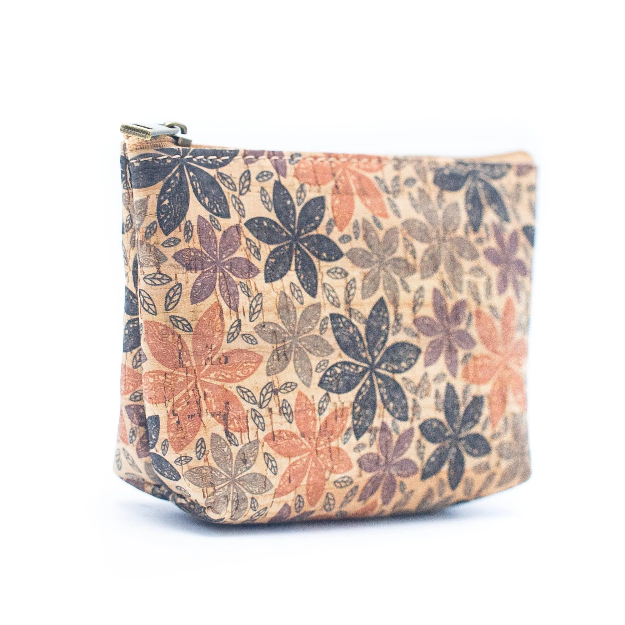 Women's pattern cork coin purse BAG-046（10units）
