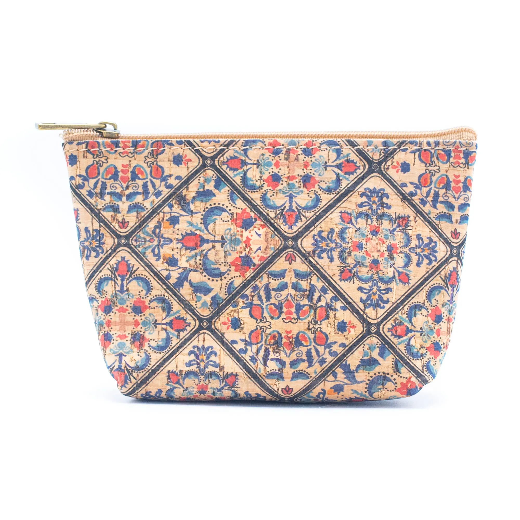 Women's pattern cork coin purse BAG-046（10units）