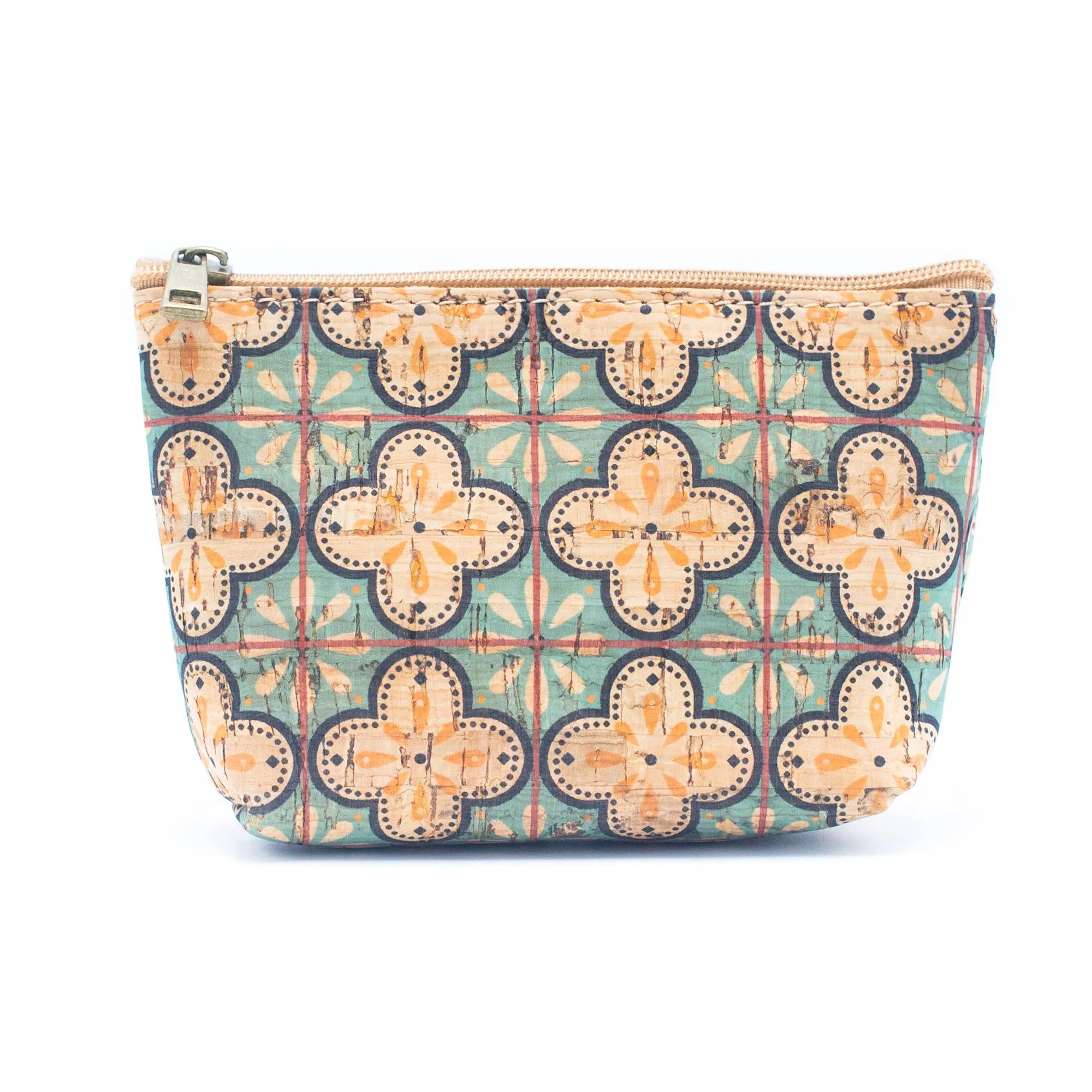 Women's pattern cork coin purse BAG-046（10units）