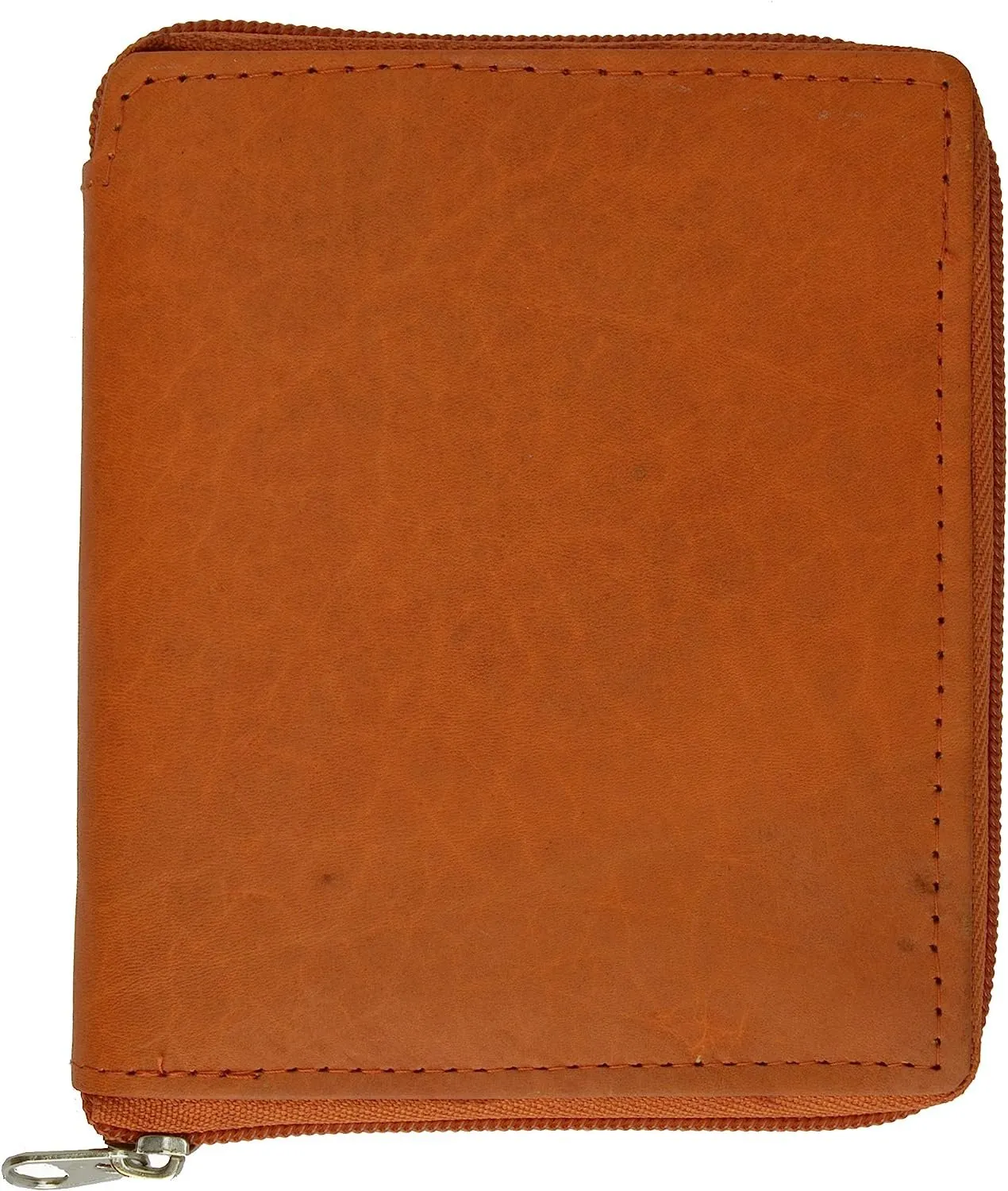 Zip Around Bifold Wallet with Snap Down Coin Purse for Men by Marshal